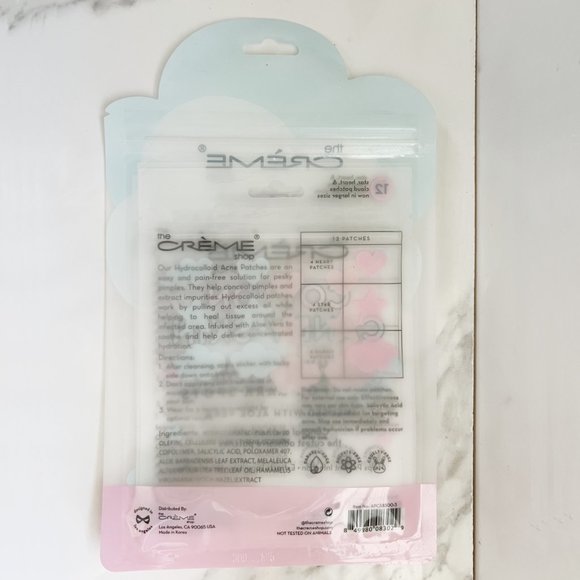 NEW Set of 3, The Creme Shop Hydrocolloid Acne Patches - Larger Patches 36 Count - Picture 2 of 2